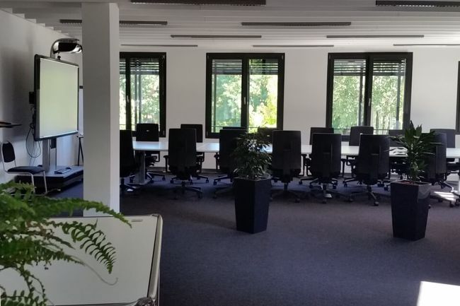 Ein Seminarraum der Uni Potsdam Ein Seminarraum der Uni Potsdam